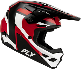Casque cross Fly Racing Kinetic Sync Rouge 2027 Côté
