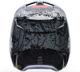 Casque cross Fox V1 Abyss 2027 Derrière