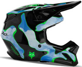 Casque cross Fox V1 Atlas Bleu 2024