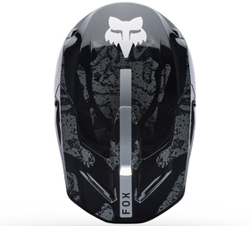 Casque cross Fox V1 Bnkr 2027 Dessus