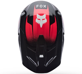 Casque cross Fox V1 Clutch Rose Fluo 2027 Dessus