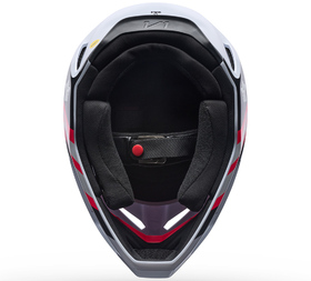 Casque cross Fox V1 Draft Blanc 2027 Dessous