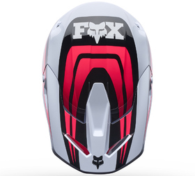 Casque cross Fox V1 Draft Blanc 2027 Dessus