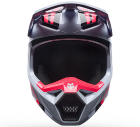 Casque cross Fox V1 Draft Blanc 2027 Devant