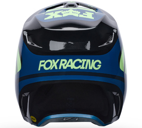 Casque cross Fox V1 Draft Noir 2027 Derrière