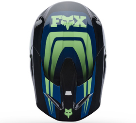Casque cross Fox V1 Draft Noir 2027 Dessus