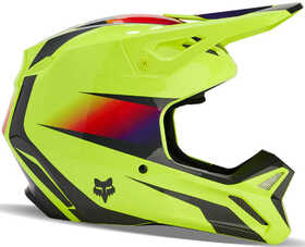 Casque cross Fox V1 Flora Jaune 2024