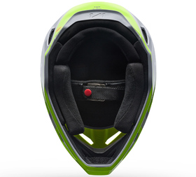 Casque cross Fox V1 Frame Gris 2027 Dessous
