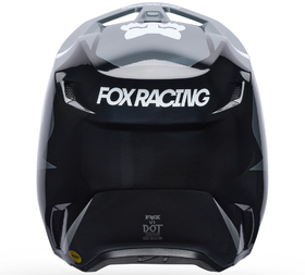 Casque cross Fox V1 Frame Noir 2027 Derrière