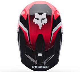 Casque cross Fox V1 Frame Rose Fluo 2027 Dessus