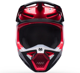 Casque cross Fox V1 Frame Rose Fluo 2027 Devant