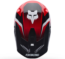 Casque cross Fox V1 Frame Rouge 2027 Dessus