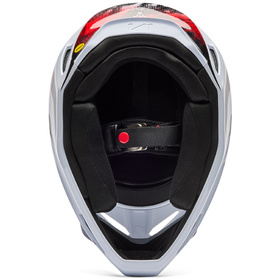 Casque cross Fox V1 Kairos Blanc 2026 Dessous
