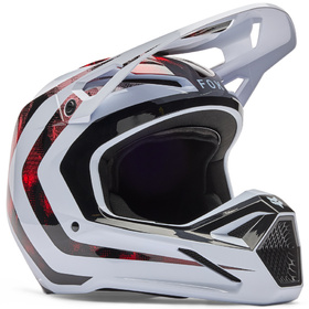 Casque cross Fox V1 Kairos Blanc 2026