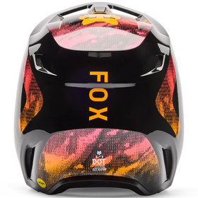 Casque cross Fox V1 Kairos Noir 2026 Derrière