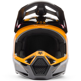 Casque cross Fox V1 Kairos Noir 2026 Devant