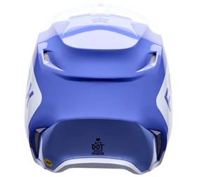 Casque cross Fox V1 Noble Violet 2026 Derrière