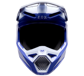 Casque cross Fox V1 Noble Violet 2026 Devant