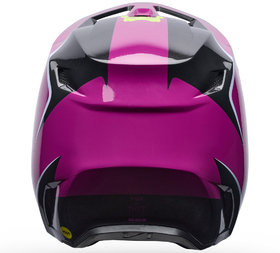 Casque cross Fox V1 Raid Violet 2027 Derrière