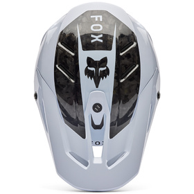 Casque cross Fox V3 RS Fracture Blanc 2026 Dessus