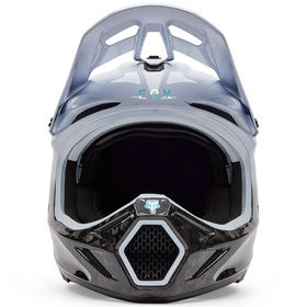 Casque cross Fox V3 RS Ghost 2026 Devant