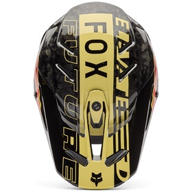 Casque cross Fox V3 RS Inning 2026 Dessus