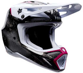 Casque cross Fox V3 RS Tactile Blanc 2026