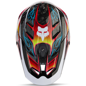 Casque cross Fox V3 RS Viewpoint 2024 Dessus