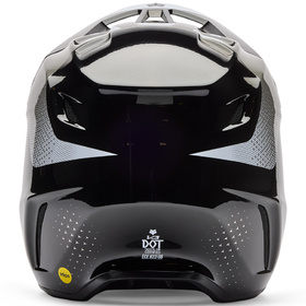 Casque cross Fox V3 Tine Noir 2026 Derrière