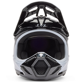 Casque cross Fox V3 Tine Noir 2026 Devant