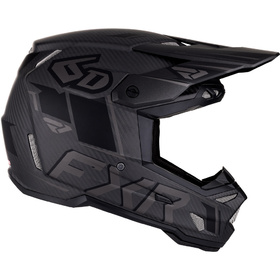 Casque cross FXR 6D ATR-3 FIM Black 2027 Côté