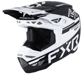 Casque cross FXR 6D ATR-3 FIM Blanc 2026