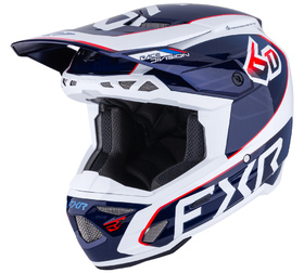 Casque cross FXR 6D ATR-3 FIM Bleu 2026