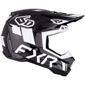 Casque cross FXR 6D ATR-3 FIM Prime 2027 Côté