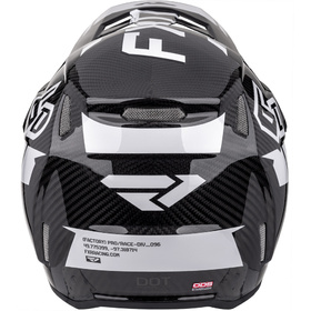 Casque cross FXR 6D ATR-3 FIM Prime 2027 Derrière