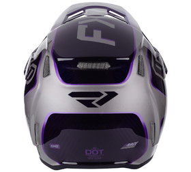 Casque cross FXR 6D ATR-3 FIM Violet 2026 Derrière