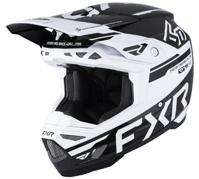 Casque cross FXR 6D ATR-3 FIM White-Black 2027