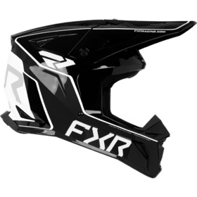 Casque cross FXR Apex Black 2027 Côté