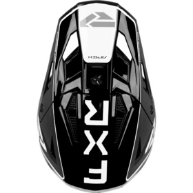 Casque cross FXR Apex Black 2027 Dessus