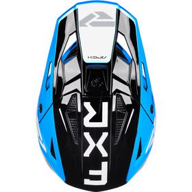 Casque cross FXR Apex Blue 2027 Dessus