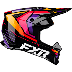 Casque cross FXR Apex Mips Aurora 2027 Côté