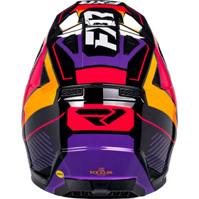 Casque cross FXR Apex Mips Aurora 2027 Derrière