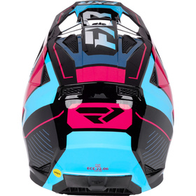Casque cross FXR Apex Mips Cyanide 2027 Derrière