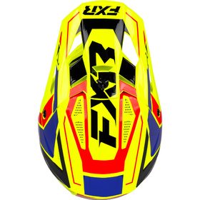 Casque cross FXR Apex Mips Voltage 2027 Dessus