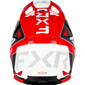 Casque cross FXR Apex Red 2027 Derrière