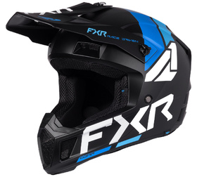 Casque cross FXR Clutch Blue-Cyan 2027