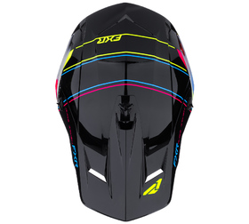 Casque cross FXR Clutch Comp Rave 2026 Dessus