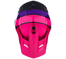 Casque cross FXR Clutch Comp Razz 2026 Dessus