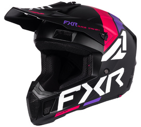 Casque cross FXR Clutch Razz-Lavender 2027