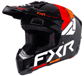 Casque cross FXR Clutch Red-Orange 2027